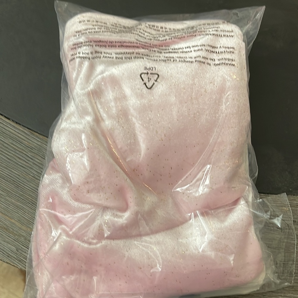BNWT- Crewcuts Pink Sparkle Leggings- sz 10 - Picture 4 of 5